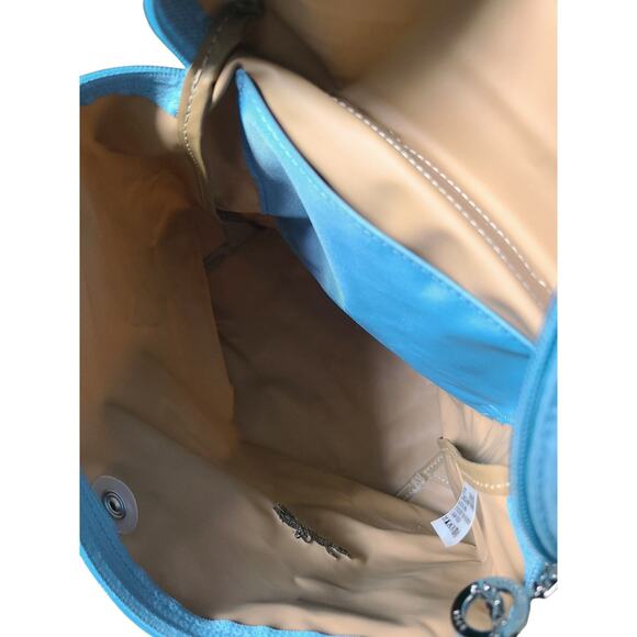 Longchamp Le Pliage Nylon Backpack Blue - Picture 10 of 13